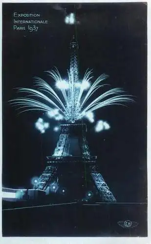 Postcard France Paris exposition internationale 1937