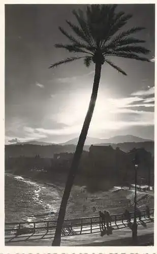 Postcard France Nice coucher de soleil