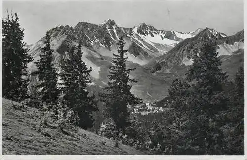 Postcard Switzerland mountain landscape