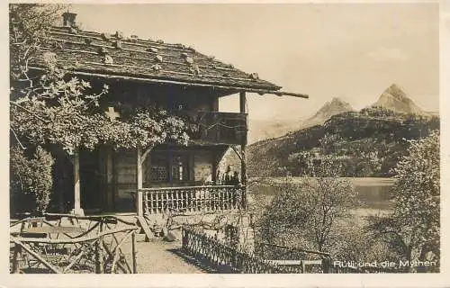Postcard Switzerland Rutli und die Mythen