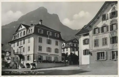Postcard Switzerland Erholungsheim Hof Gersaw