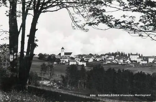 Postcard Switzerland Saignelegier Franches Montagnes