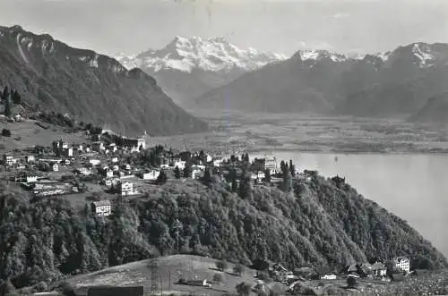 Postcard Switzerland Glion Dents du Midi