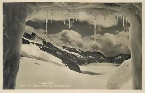 Postcard Switzerland Jungfraujoch Sphynxstollen