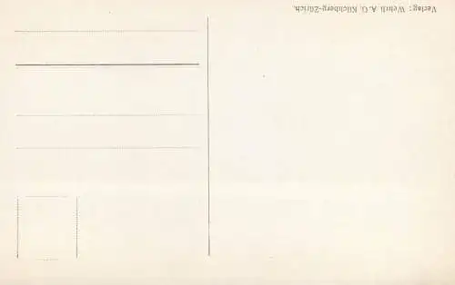 Postcard Switzerland Pontresina Altes Haus