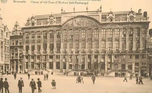 Belgique cpa Bruxelles House of old Ducs of Brabant
