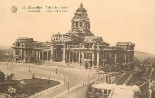 Belgique cpa Bruxelles justice palace