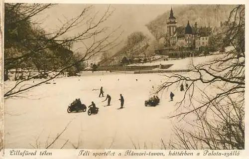 Hungary Lillafured feli sportelet a Hamori-tavon Palace hotel