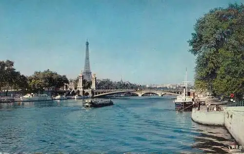 France cpsm Paris pont Alexandre III