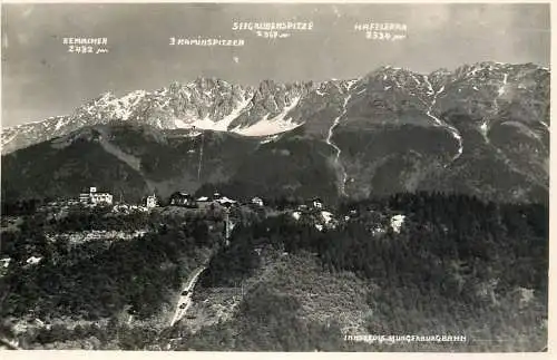 Postcard Austria Innsbruck Hungerburgbahn