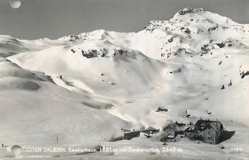 Postcard Austria Richstadter Tauern Seekarhaus mit Seekarspitze