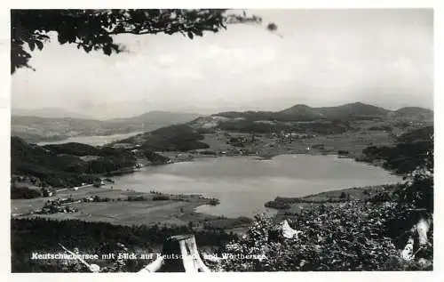 Postcard Austria Keutschachersee mit blick auf Keutschluck and Wortbersee