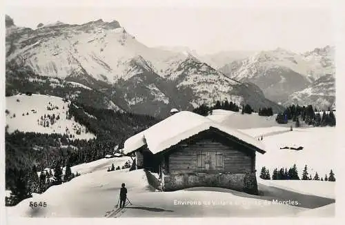 Postcard Switzerland environs de Villars et Dents de Morcles