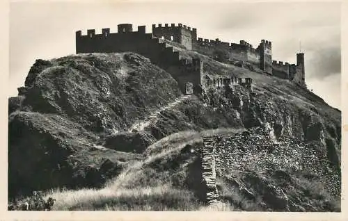 Postcard Switzerland Sion le chateau de Tourbillon