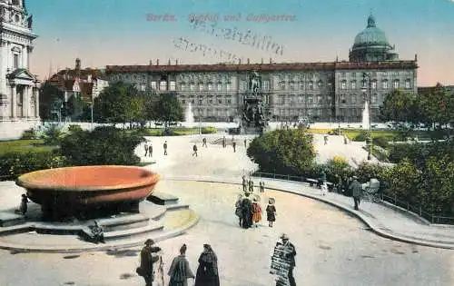AK Berlin 1915 aus militarischen Grunden verzogert