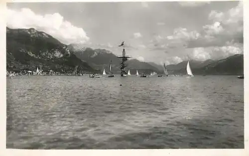 France Annecy la plage sailing vessels