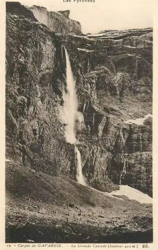 France cirque de Gavarnie le Grande Cascade