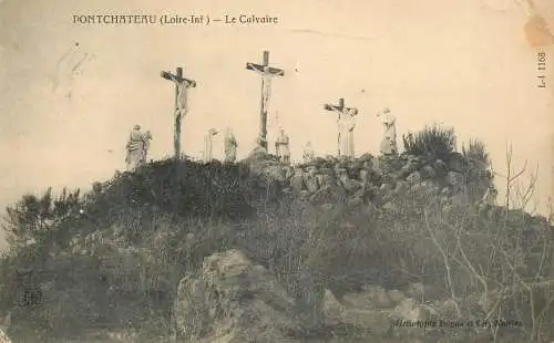 France cpa Pontchâteau la calvaire