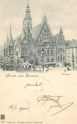 Poland Wrocław Breslau 1900
