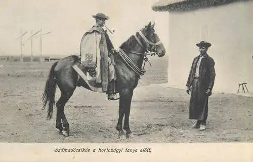 Hungary Hungarian horseman Hortobagyi 1911