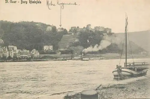 Germany St Goar Bad Rheinfels