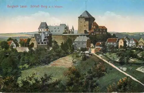 Germany Bergisch Land Schloss Burg an der Wupper