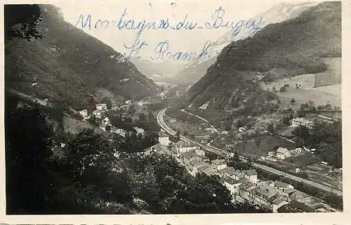 France St Rambert en Bugey (Ain) vue generale et Vallee de Tenay