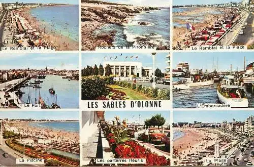 France Les Sables d'Olonne (Vendee) multi view