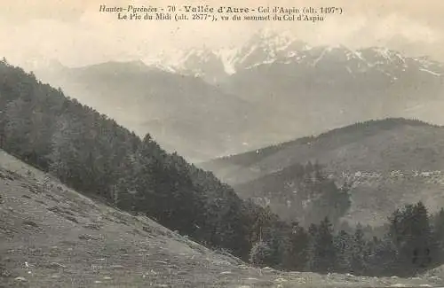 France cpa Vallee d'Aure Col d'Aspin
