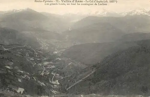 France cpa Vallee d;Aure le Col d;Aspin
