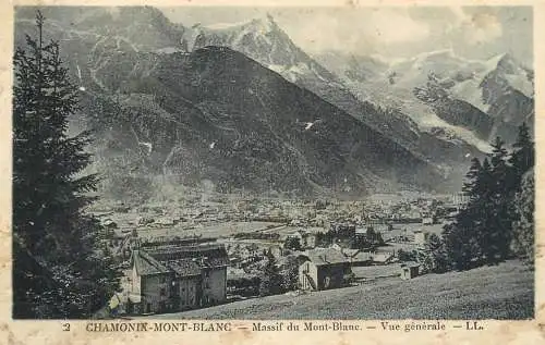 France cpa Chamonix-Mont-Blanc massif du mont blanc