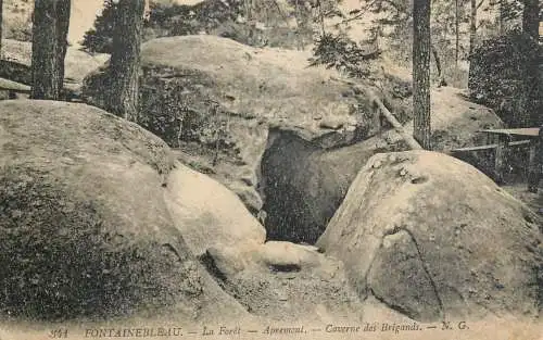 France cpa Fontainebleau la foret