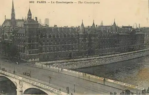 France cpa Paris la Conciergerie