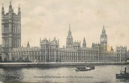 England London Houses of Parliament
