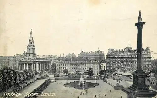 England London Trafalgar Square