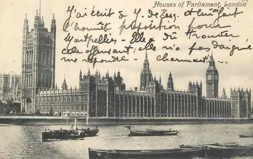 England London Houses of Parliament