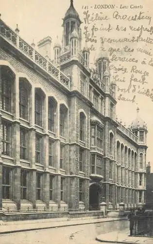 England London Law courts