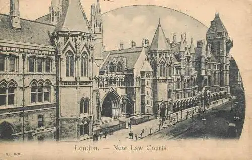 England London New Law Courts