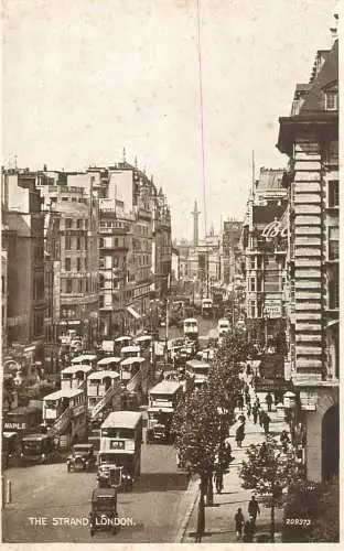 England London The Strand bus