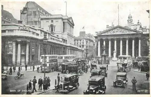 England London Bank of England Royal Exchange