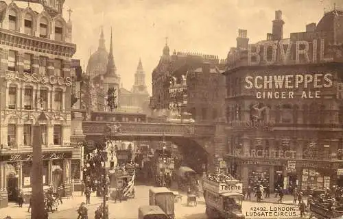 England London Ludgate Circus