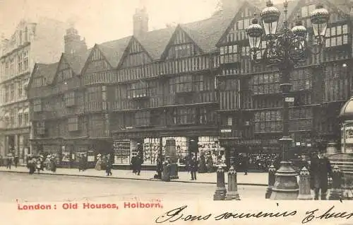 England London Old Houses Holborn