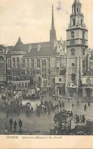 England London Gladstone memorial the Strand