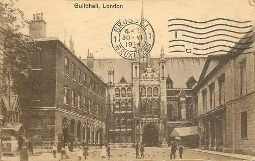 England London Guildhall 1914