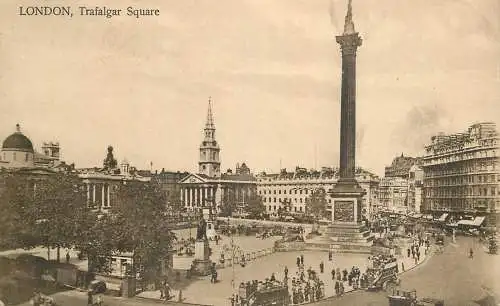 England London Trafalgar Square