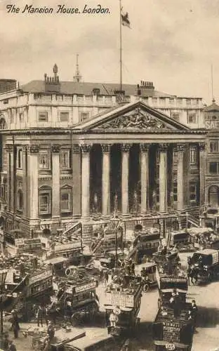 England London the Mansion House coaches