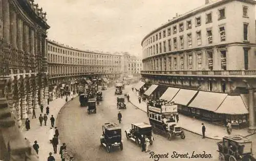 England London Regent Street bus