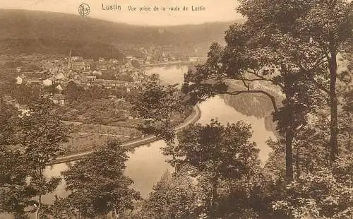 Belgium cpa Lustin