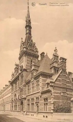 Belgium cpa Hasselt county hall