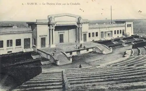 Belgium cpa Namur le theatre d'ete